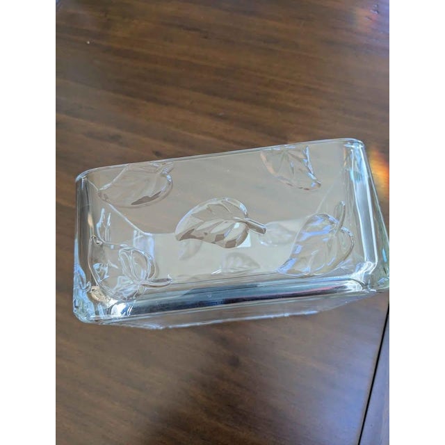 Made in France*** Pretty vintage square leaf embossed bowl. Can be used for snacks or displayed. Very versatile