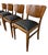Mid-Century Modern Mid-Century Modern Low Back Rosewood Dining Chairs - Set of 4 For Sale - Image 3 of 6