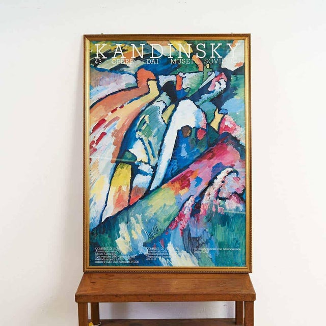 Vintage Kandinsky Poster, 20th Century For Sale - Image 4 of 4