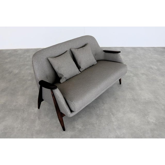 Vintage Seating Area Armchair and Sofa by Svante Skogh for Asko, 1950s, Set of 2 For Sale - Image 18 of 18