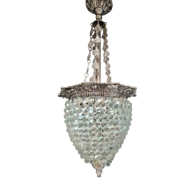 Vintage Murano Glass Chandelier, 1960s For Sale