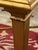 Wood Hickory Chair French Hollywood Regency Gold Rectangular Bristol Coffee Table For Sale - Image 7 of 12