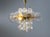 Mid-Century Modern Mid-Century Brass and Glass Chandelier, Europe, 1960s For Sale - Image 3 of 12