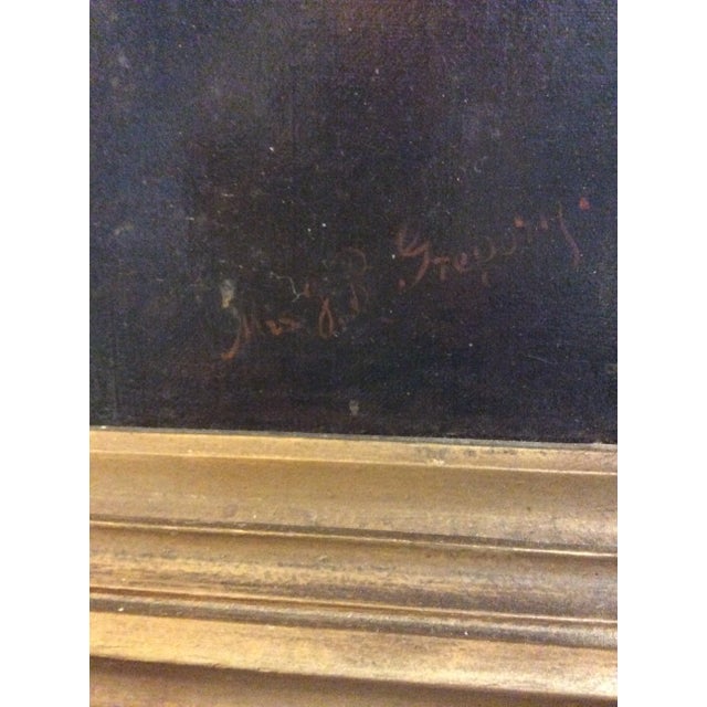 19th Century Portrait Oil Painting of a Distinguished Gentleman, Framed For Sale - Image 4 of 13