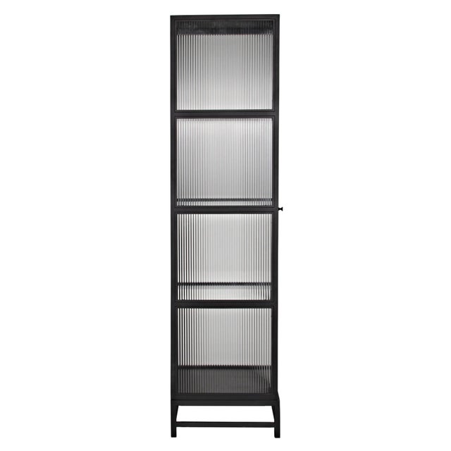 Not Yet Made - Made To Order NOIR Chandler Tall Cabinet, Black Iron For Sale - Image 5 of 10