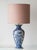 Vintage Delft Blue and White Hand-Painted Ceramic Table Lamp from Velsen, 1950s For Sale - Image 18 of 18