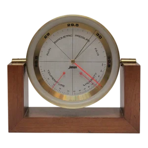 Vintage German Tabletop/Desktop Weather Station Barometer by Jason