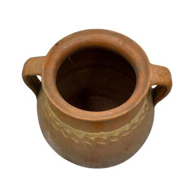 Early 20th Century Antique Hungarian Folk Art Cooking Pottery For Sale - Image 5 of 5