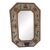 Folk Art Spanish Moorish Influence Hand Painted Mirror For Sale