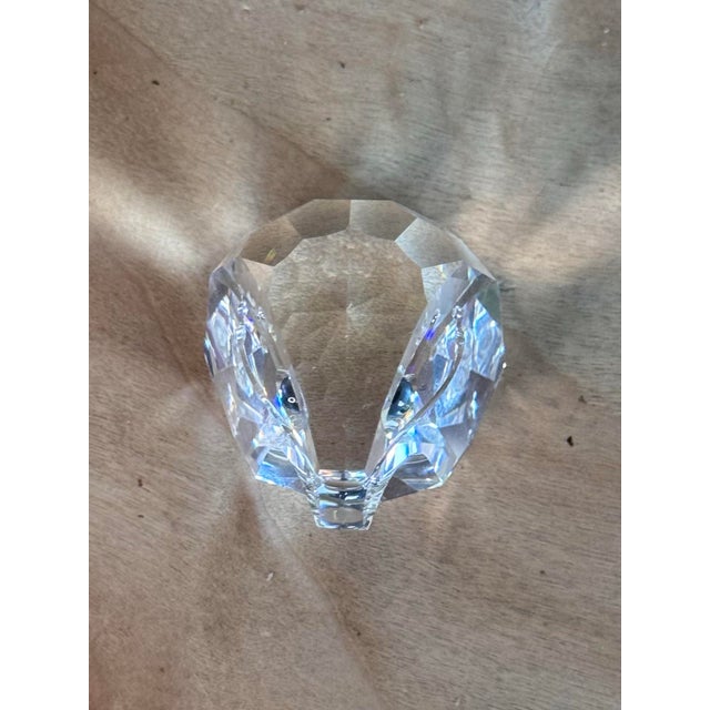 Late 20th Century Vintage Swarovski Crystal Falcon Head Bust For Sale - Image 5 of 9