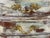 1990s Authentic Made in Italy Bombe Commode - Distressed Painted 3 Drawer Nightstand, Vintage Italian Florentine Accent Chest, Gilt Table 28" For Sale - Image 14 of 18