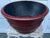19th Century Antique Chinese Red Lacquered Wood Bowl For Sale - Image 5 of 11