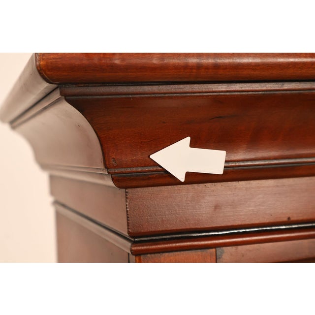 Brown Ethan Allen 'British Classics' Collection Office Bookcase For Sale - Image 8 of 18