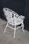 White Antique Victorian White Painted Wicker Rattan Boho Chic Peacock Armchair For Sale - Image 8 of 13