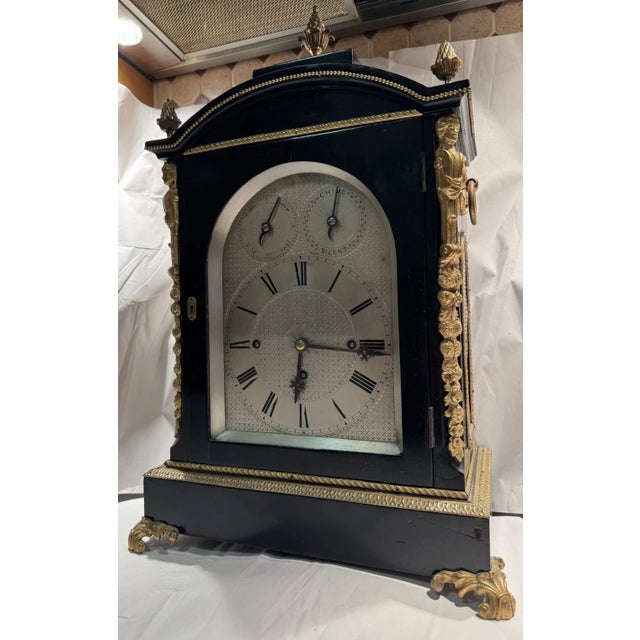 19th Century English Triple Fusee Musical Bracket Clock by Camerer Cuss & Co For Sale In Los Angeles - Image 6 of 15