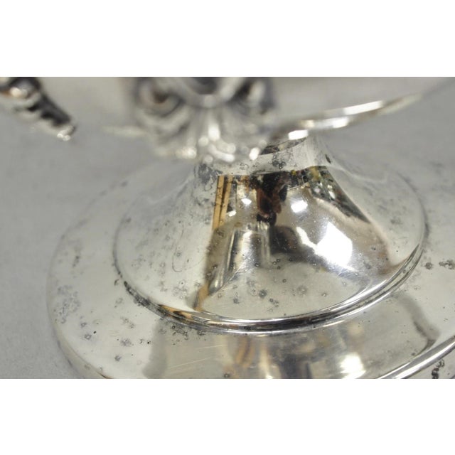 Silver Vintage Victorian Silver Plated Trophy Cup Urn Champagne Chiller Ice Bucket For Sale - Image 8 of 18