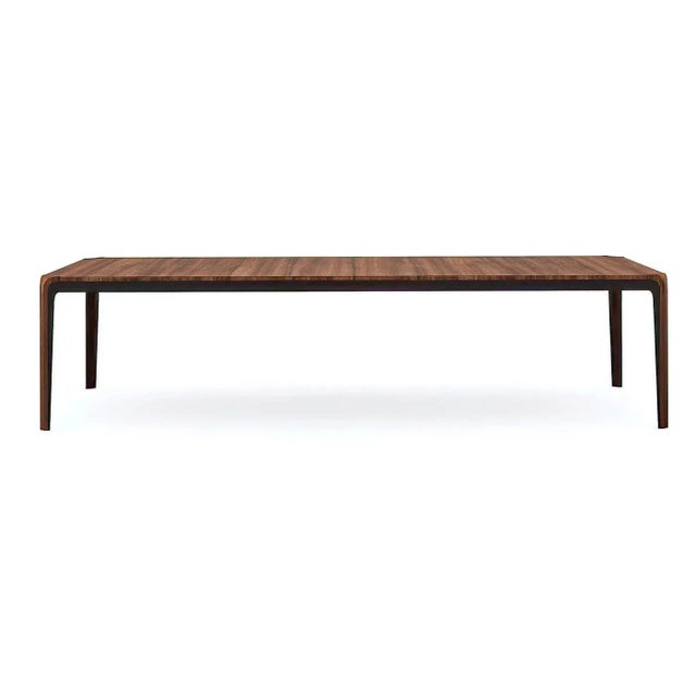 Mid Century Walnut Dining Table For Sale In Greensboro - Image 6 of 15