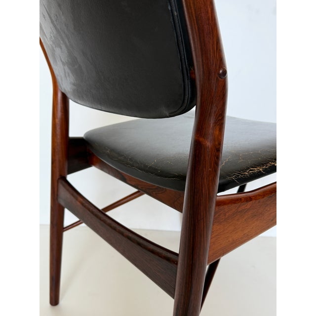 1960s Pair of Rosewood Niels Vodder Chairs For Sale - Image 9 of 12