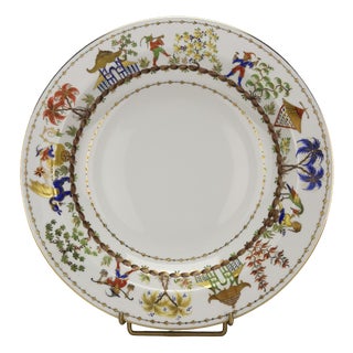 Chinese Circus Deep Serving Dish by Camille Le Tallec for Tiffany & Co., 1987 For Sale