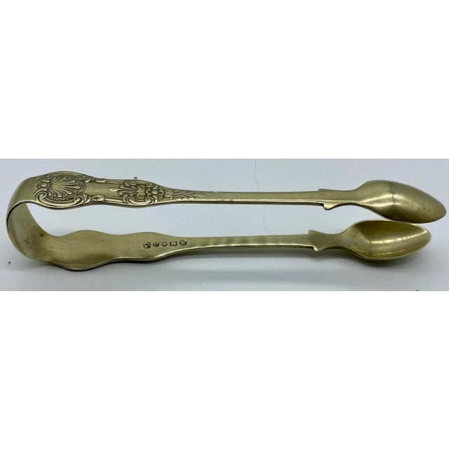 Antique Silver Plate Sugar Tongs /Nips From England - Circa 1890 For Sale - Image 9 of 11