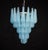Blue Magic Murano Blue Drops Chandeliers, 1980s, Set of 2 For Sale - Image 8 of 15