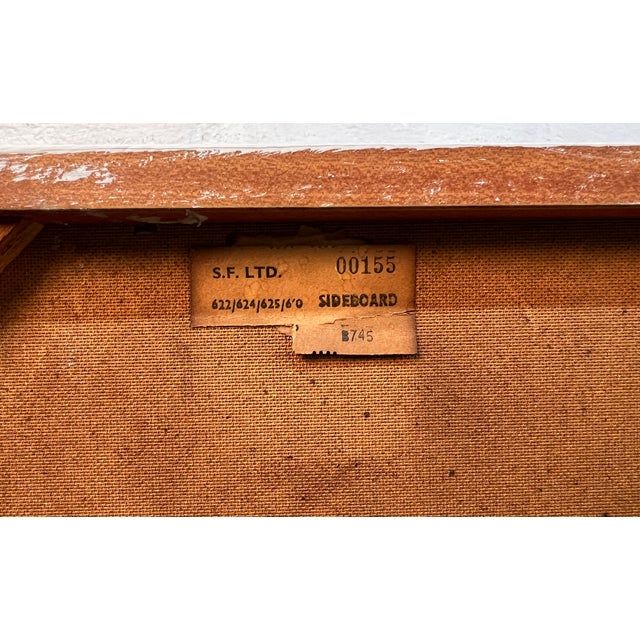 Mid-Century Modern Teak Sideboard by Stonehill Furniture of England. For Sale - Image 17 of 17