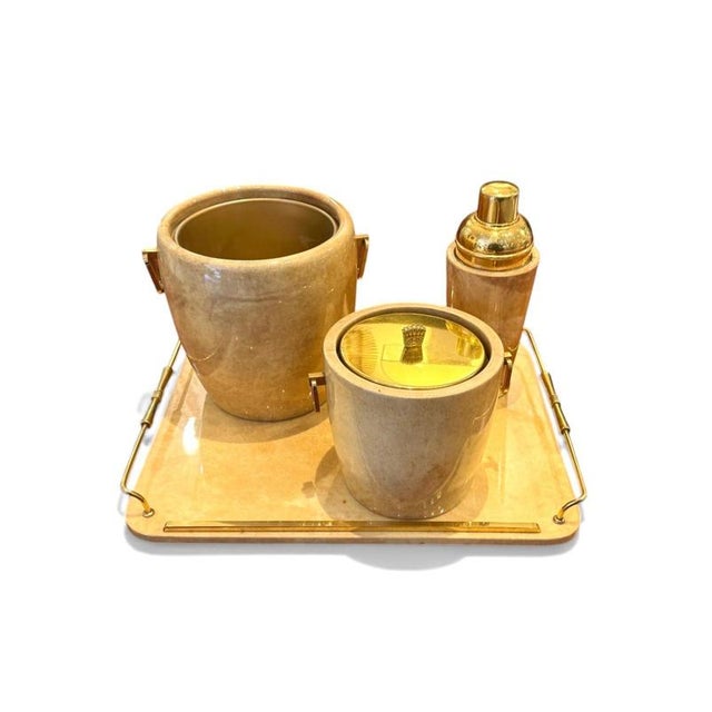 Barware from Aldo Tura, 1960s, Set of 4 For Sale - Image 3 of 16