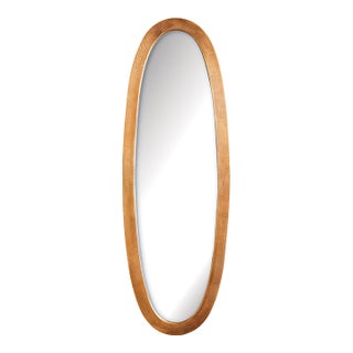 Lamelle Oval Mirror For Sale