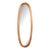 Lamelle Oval Mirror For Sale