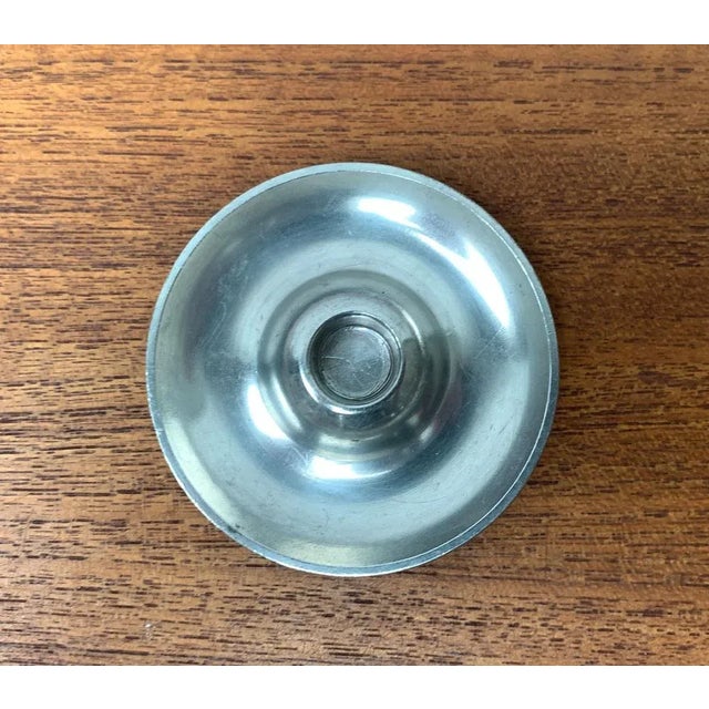 Metal Vintage Candleholders from Ars Soltauer Zinn, Set of 4 For Sale - Image 7 of 18