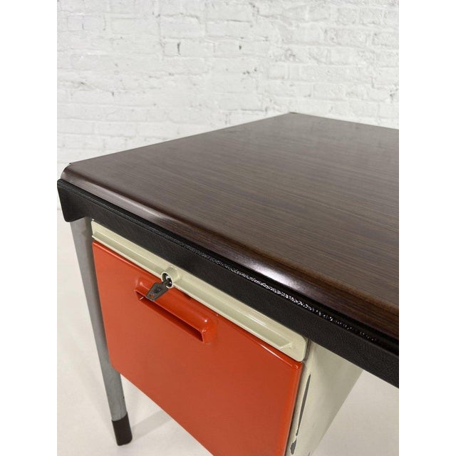 Mid-Century Modern Table Desk by Marc Held for Strafor, 1950s For Sale - Image 3 of 7