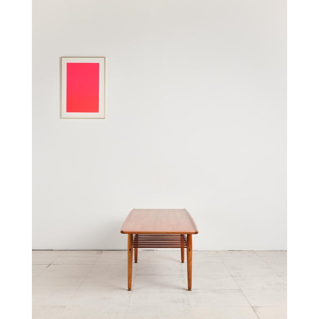 Dimensions: 160 × 60 × 51 cm (63.0" × 23.6" × 20.1") Length × Width × Height Original coffee table, designed by Grete Jalk...