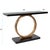 Wood Annular Console Table For Sale - Image 7 of 9