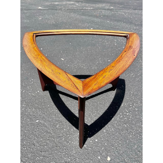 Mid-Century Modern Mid Century Modern Triangle Side Table | Silhouette Series by Lane For Sale - Image 3 of 12