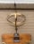 Large Classical Iron and Brass Armillary Sphere Garden Sculpture on Stand – English Estate Style For Sale - Image 10 of 12