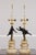Antique French Empire Figural Bronze & Marble Figural Lamps - a Pair For Sale - Image 4 of 18