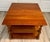 Here is a beautiful and versatile 1960s three-tier library and display side table crafted by Leopold Stickley as part of...