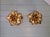 Floral Brass Wall Sconces from Maison Jansen, 1970s, Set of 2 For Sale - Image 11 of 17