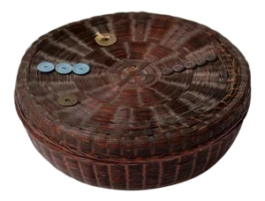 Antique Chinese Sewing Basket