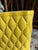 1970s Vintage Mid Century Yellow Porcelain Wastebasket For Sale - Image 5 of 5