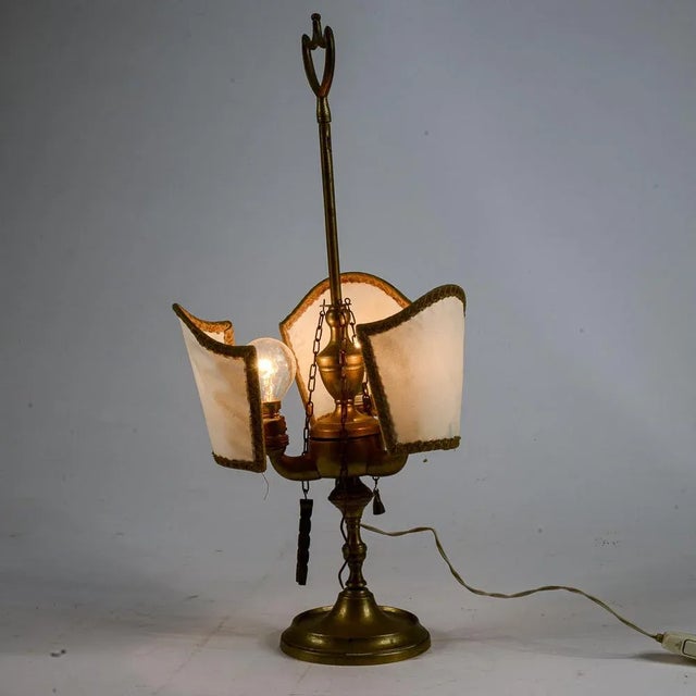 Florentine Brass Table Lamps, 1800s For Sale - Image 3 of 9