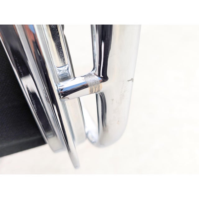 EA 108 Chair in Black Leather by Charles & Ray Eames for Vitra For Sale - Image 10 of 17
