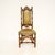A beautiful antique leather and oak side / desk chair. This is in the gothic revival style, it was made in England and...