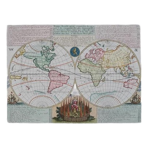 1719 Chatelain World Map For Sale