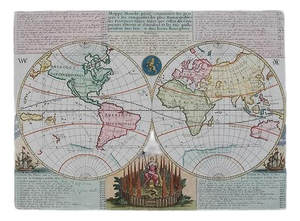 1719 Chatelain World Map