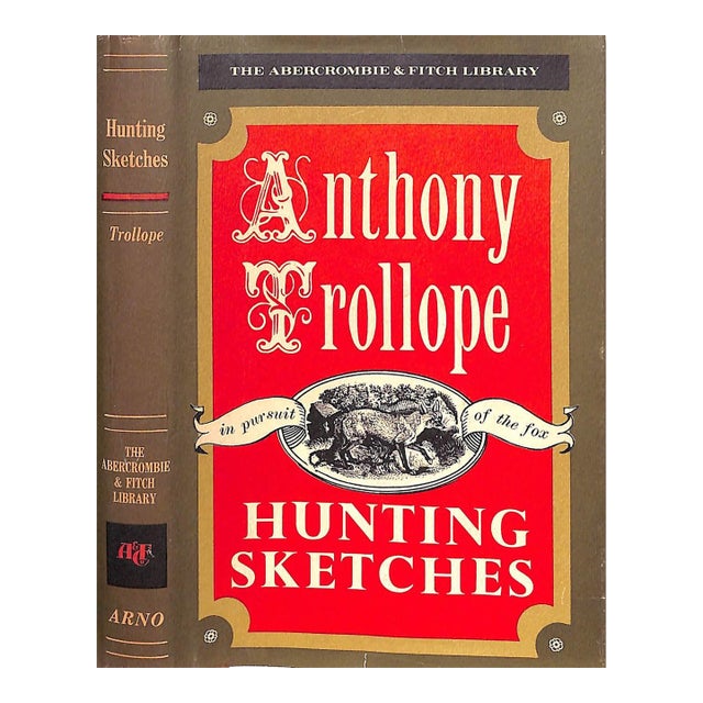 "The Abercrombie & Fitch Library: Hunting Sketches the Pursuit of the Fox" 1967 Trollope, Anthony For Sale