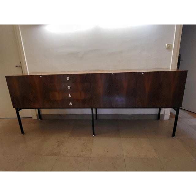Wood Vintage Sideboard by Alain Richard for Roche Bobois, France, 1960 For Sale - Image 7 of 18