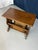 Vintage Wooden Magazine Rack Side Table, 1950 For Sale - Image 4 of 12