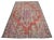 Textile Distressed Area Rug Hand Knotted Faded Colors Oushak Medallion Rug - 4'2'' X 7' For Sale - Image 7 of 11