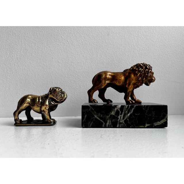 Mid 20th Century Small "French" Bulldog Statue or Paperweight For Sale - Image 4 of 12